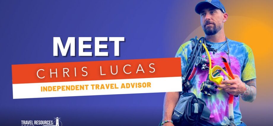 Chris Lucas is a niche Independent Travel Advisor who books trips centered around diving.